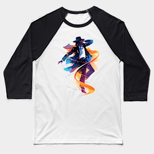 Dancing Icon - Pop Music Baseball T-Shirt